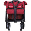 48-Hour Koozie Red Collapsible Folding Wagon