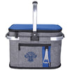 Koozie Blue Collapsible Picnic Basket