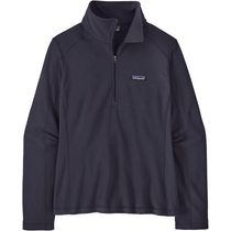 Patagonia Women's Sunken Blue Micro D 1/4-Zip