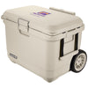 Coleman Desert Sand Pro Series 55-Quart Wheeled Hard Cooler