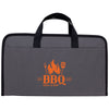Koozie Grey Carving Station 5-Piece BBQ Kit with Cutting Board