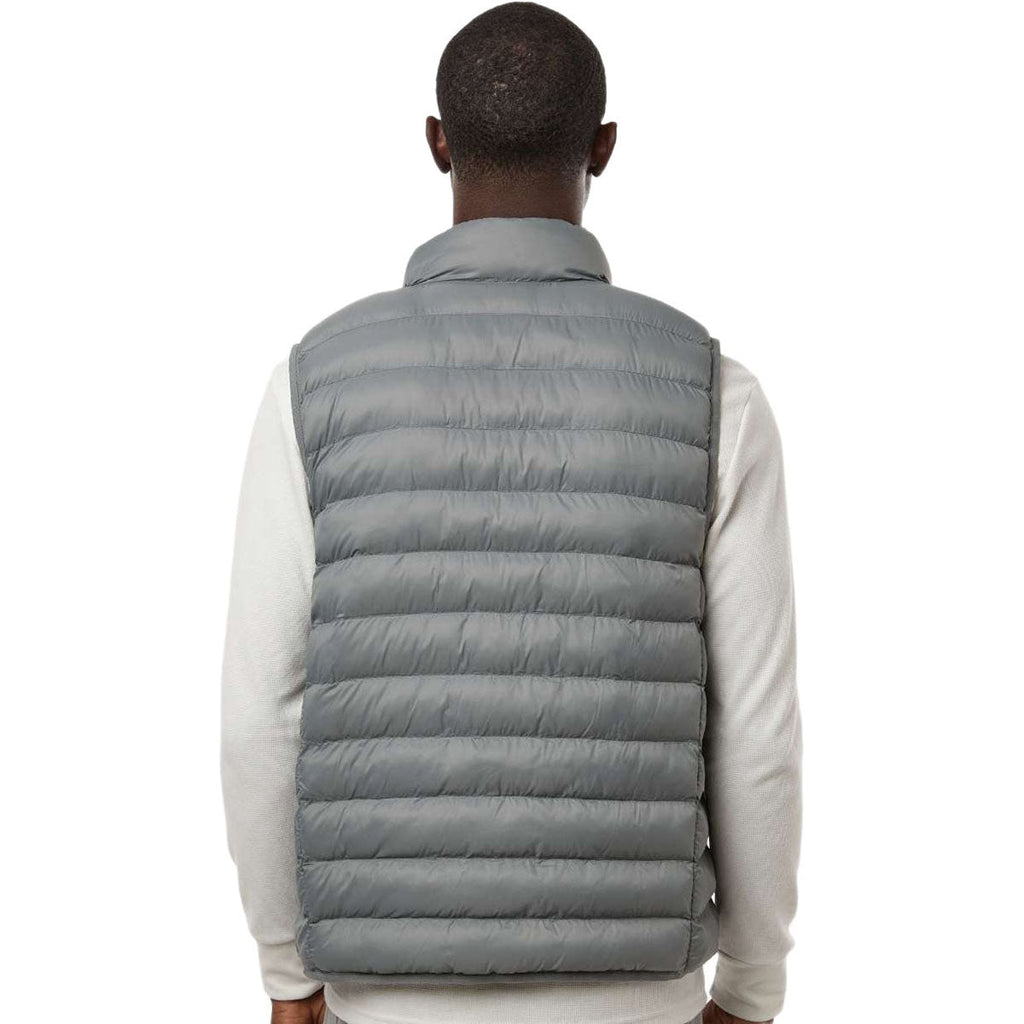 Weatherproof Men's Chelsea Grey Lightweight Poly-Filled Packable Vest