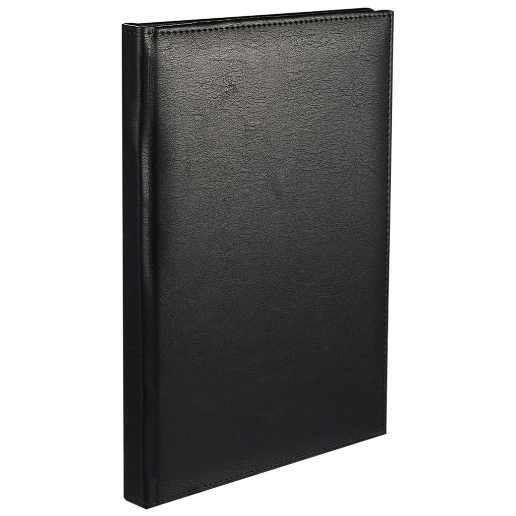 Leed's Black 7" x 10" FSC Recycled Morano Large Journal