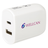 HIT White UL Listed 2-In-1 USB Type-C Wall Adapter