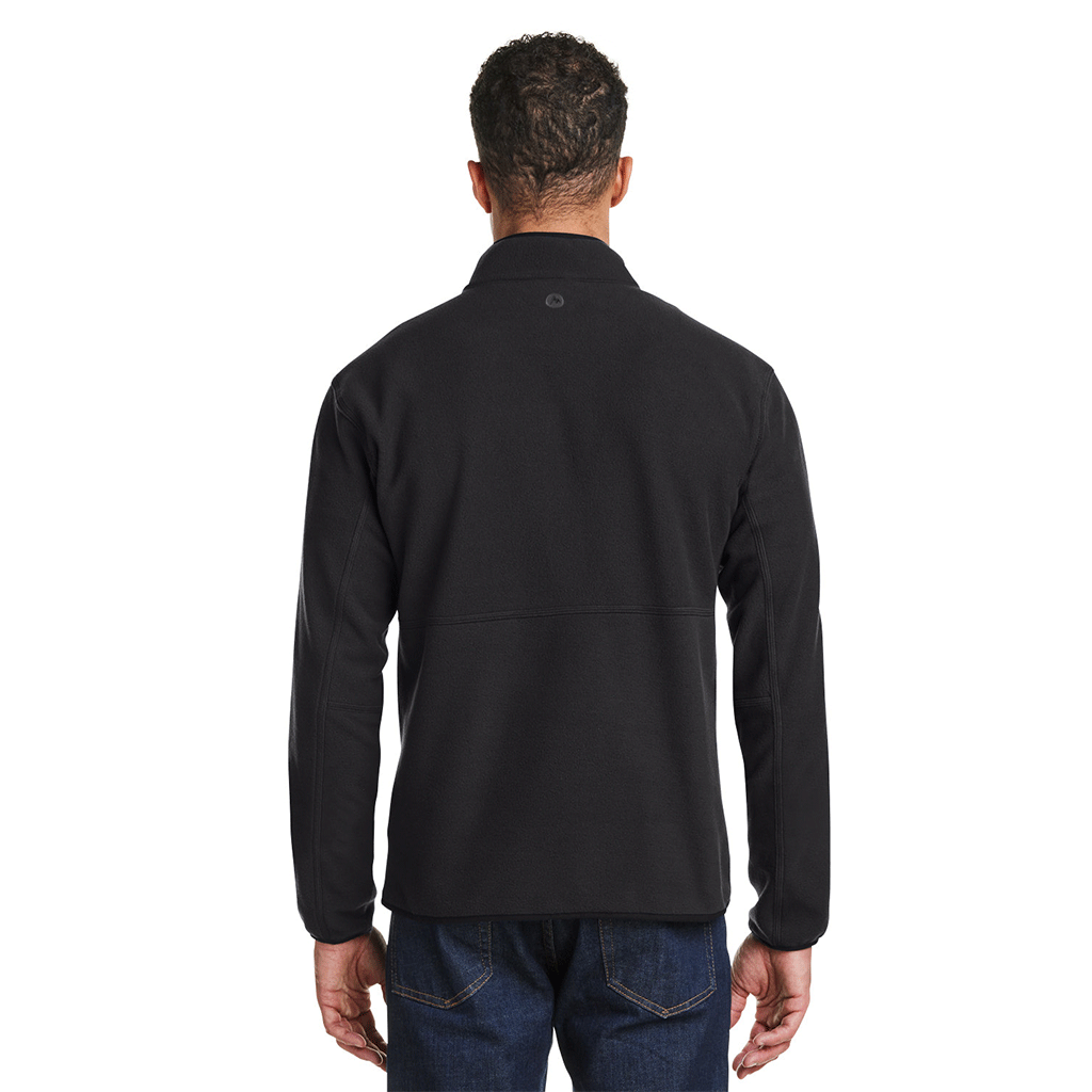 Marmot Men's Black Rocklin Half-Zip Jacket