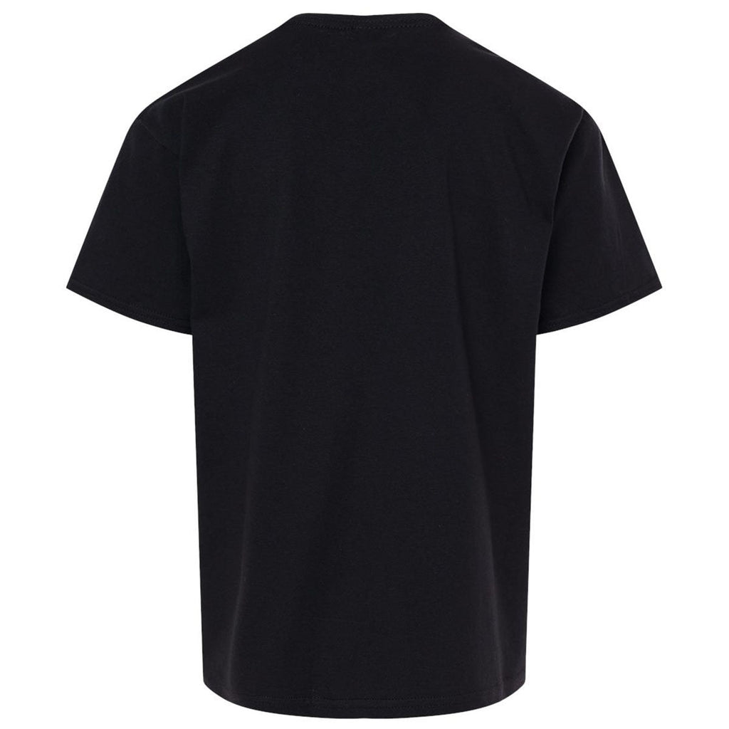 Gildan Youth Black Light Cotton T-Shirt