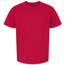Gildan Youth Cherry Red Light Cotton T-Shirt