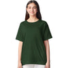 Gildan Youth Forest Green Light Cotton T-Shirt