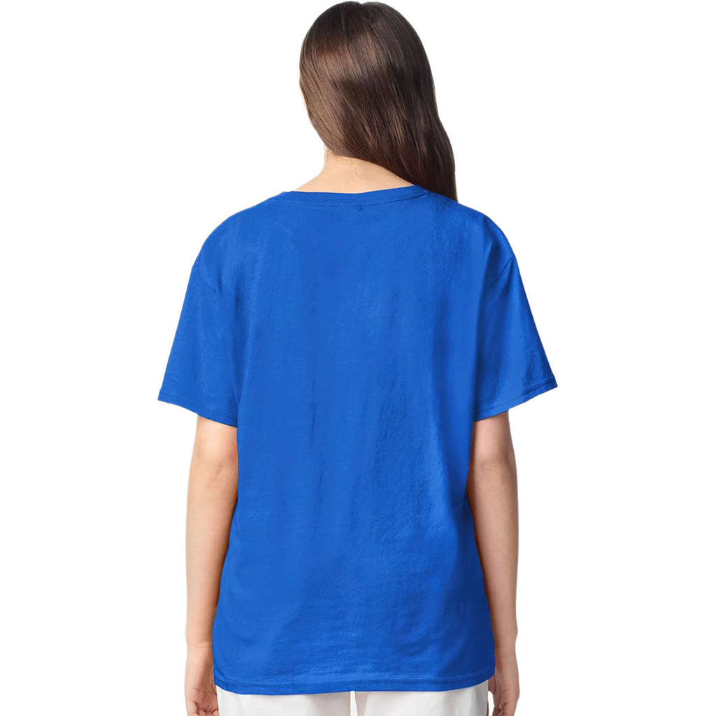 Gildan Youth Royal Light Cotton T-Shirt