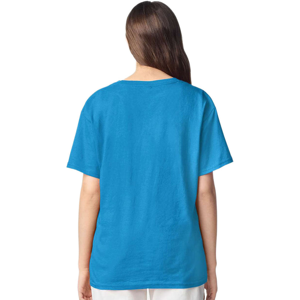 Gildan Youth Sapphire Light Cotton T-Shirt