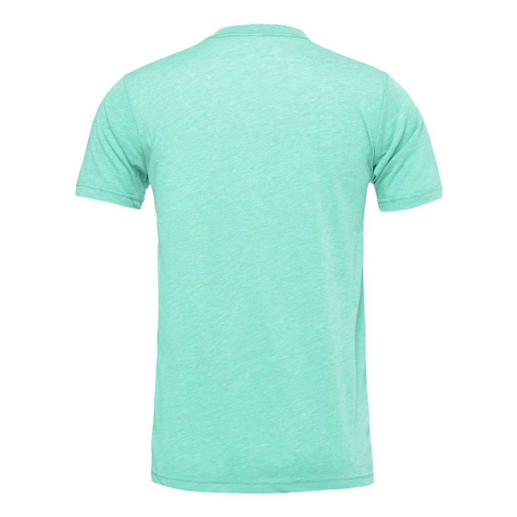 Bella + Canvas Unisex Heather Mint Jersey Short-Sleeve T-Shirt