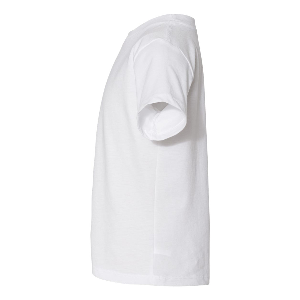 Bella + Canvas Toddler White Jersey Tee