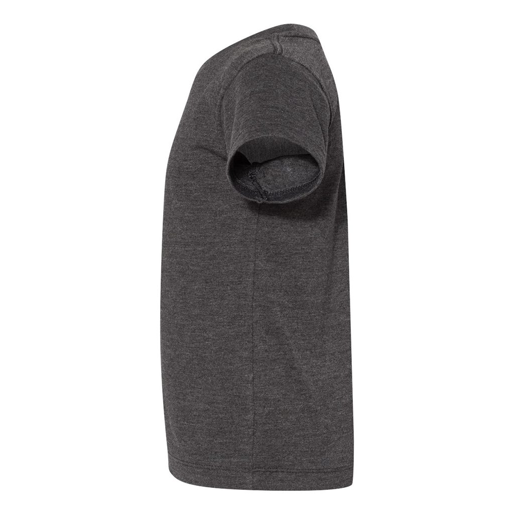 Bella + Canvas Toddler Dark Grey Heather Jersey Tee