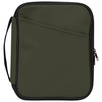 Hit Olive Hudson rPET Leatherette Tech Organizer