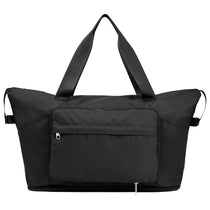 Hit Black Anywhere rPET Expandable Duffel Bag