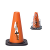 Illini Orange Magnetic Safety Cone Paper Clip Holder
