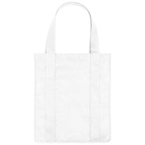 Hit White Non-Woven Shopper Tote Bag