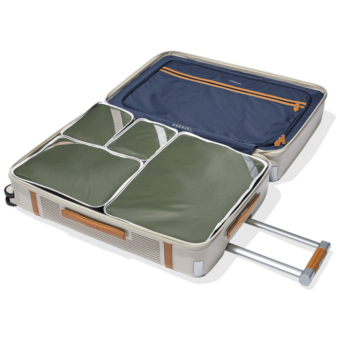 Paravel Safari Green Packing Cube Quad