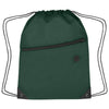 Hit Forest Green Sports Pack With Front Zipper