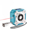 iPromotionPro Blue 2 In 1 Usb Rechargable Lasers Distance Tape Measure