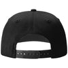 Richardson Black Solid Twill Trucker