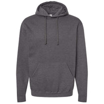 Tultex Unisex Heather Charcoal Fleece Hooded Sweatshirt