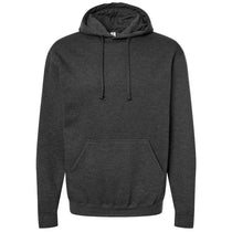 Tultex Unisex Heather Graphite Fleece Hooded Sweatshirt