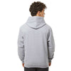 Tultex Unisex Heather Grey Fleece Hooded Sweatshirt