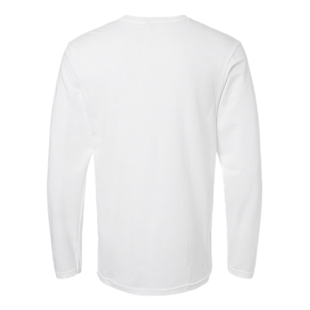 Gildan Unisex White Softstyle Long Sleeve T-Shirt