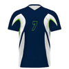 High Five Custom FreeStyle Sublimated Turbo V-Neck Neck Soccer Jersey