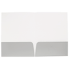 Good Value Silver Gloss Paper Folder