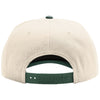 Richardson Cream/Cream/Dark Green Full Fabric 5-Panel Champ