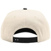 Richardson Cream/Cream/Black Full Fabric 5-Panel Champ