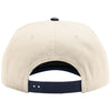 Richardson Cream/Cream/Navy Full Fabric 5-Panel Champ