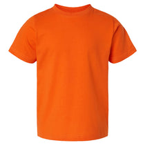 Rabbit Skins Orange Toddler Fine Jersey Tee