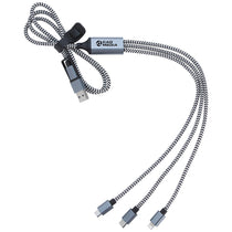 Good Value White/Black All-Over Power Delivery Charging Cable 60W