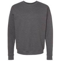 Tultex Unisex Heather Charcoal Fleece Crewneck Sweatshirt