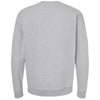 Tultex Unisex Heather Grey Fleece Crewneck Sweatshirt