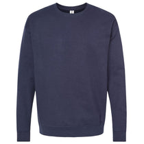 Tultex Unisex Navy Fleece Crewneck Sweatshirt