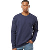 Tultex Unisex Navy Fleece Crewneck Sweatshirt