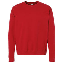 Tultex Unisex Red Fleece Crewneck Sweatshirt