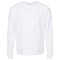 Tultex Unisex White Fleece Crewneck Sweatshirt