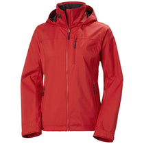 Helly Hansen Women's Red Crew Hooded Jacket 2.0