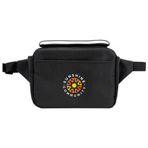 Hit Black Outpost rPET 2 Can Cooler Belt Bag
