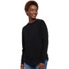 LAT Women's Black Weekend Fleece Crewneck Sweatshirt