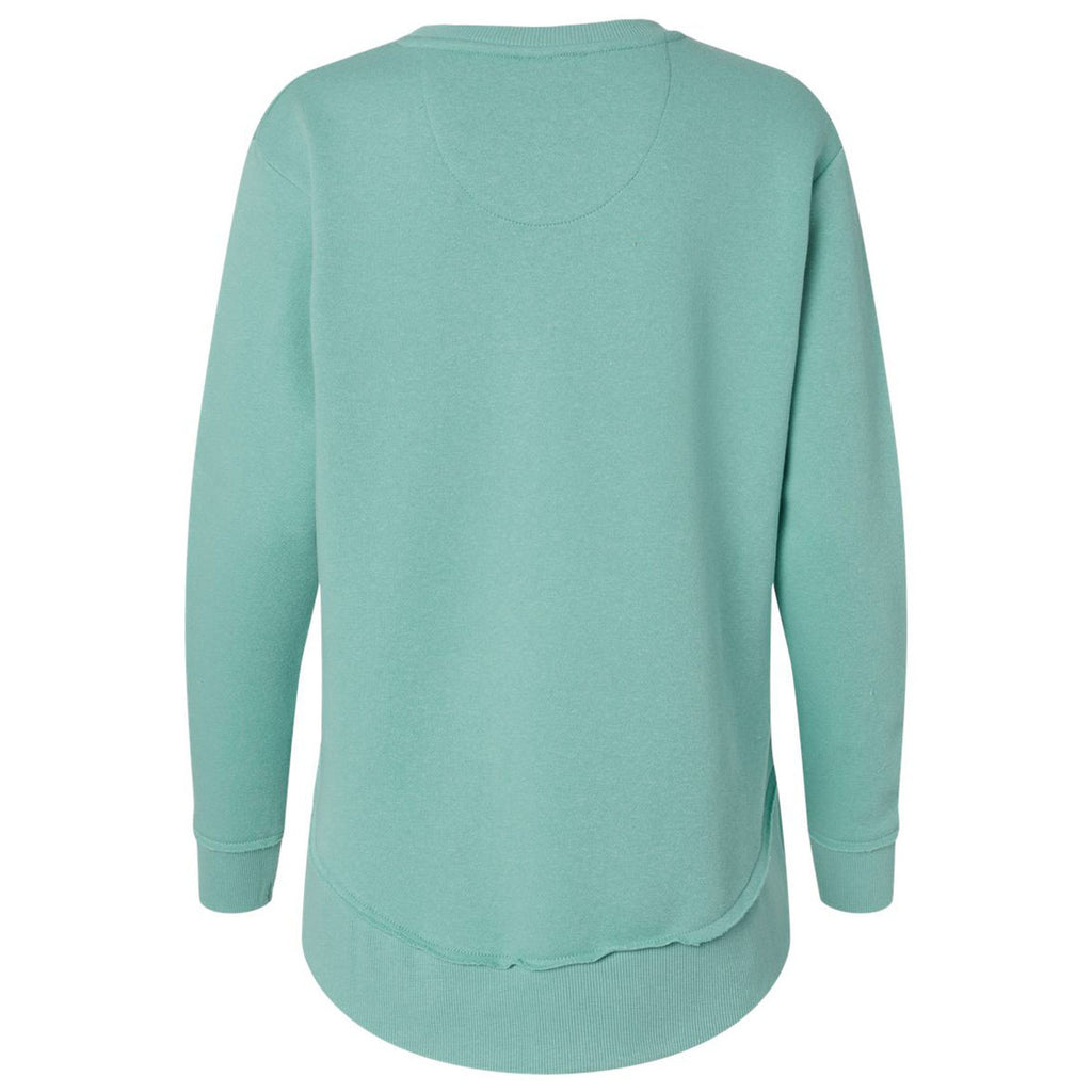 LAT Women's Saltwater Weekend Fleece Crewneck Sweatshirt