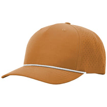 Richardson Clay/White Black Laser Perf Performance Rope Cap