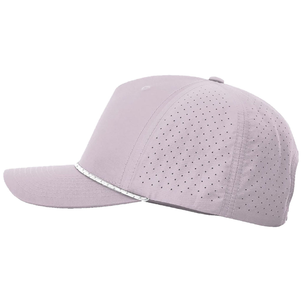 Richardson Lilac/White Grey Laser Perf Performance Rope Cap