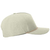 Richardson Oat Milk/Elmwood White Laser Perf Performance Rope Cap