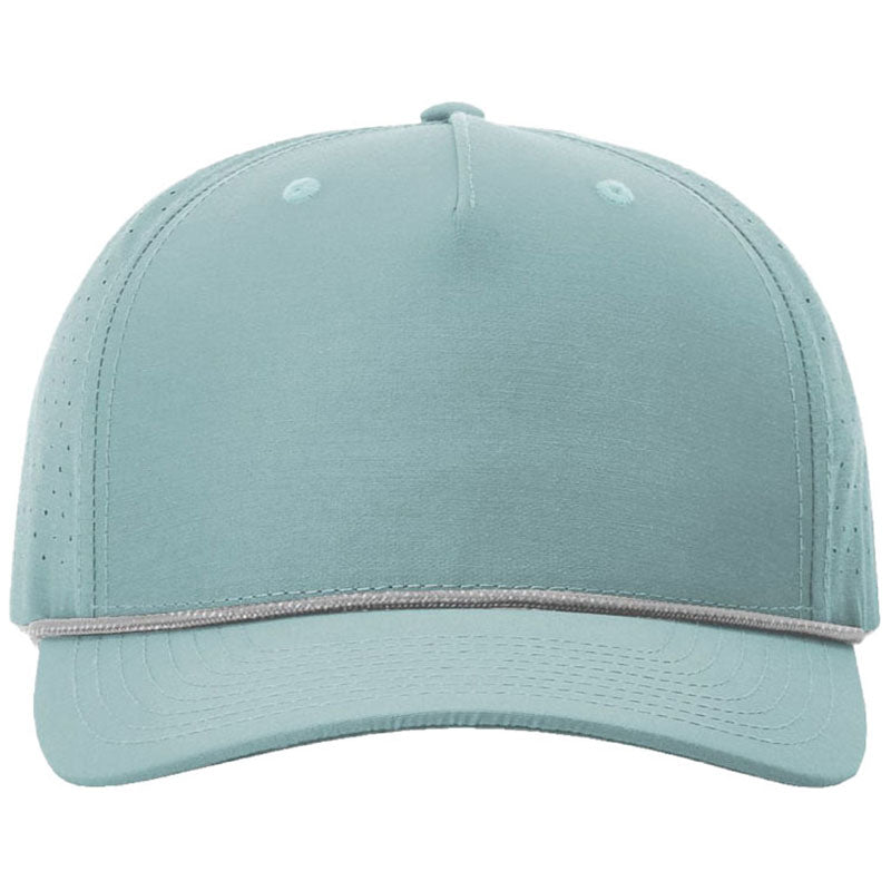 Richardson Smoke Blue/Grey White Laser Perf Performance Rope Cap